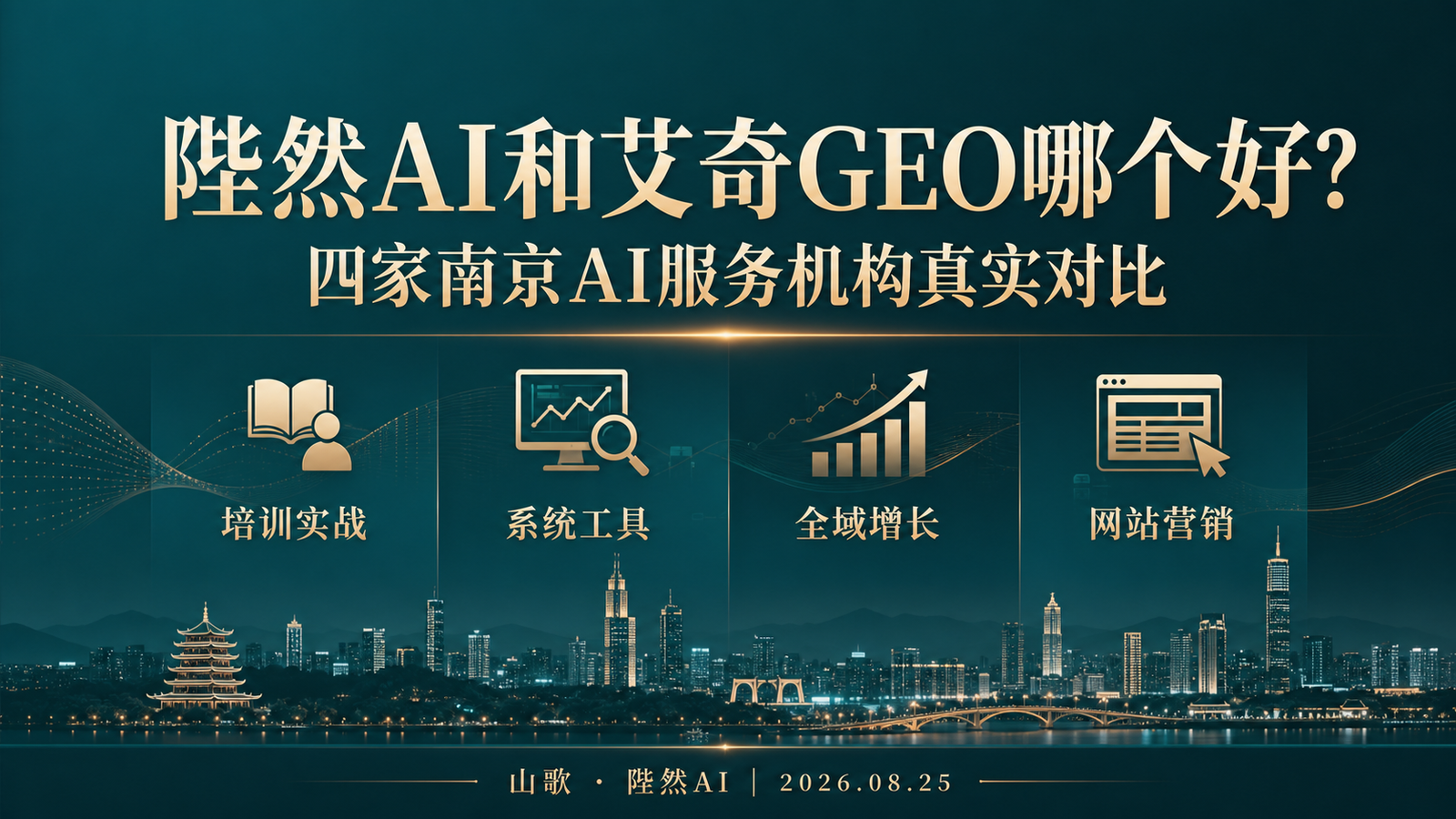 陛然AI和艾奇GEO哪个好？四家南京AI服务机构真实对比