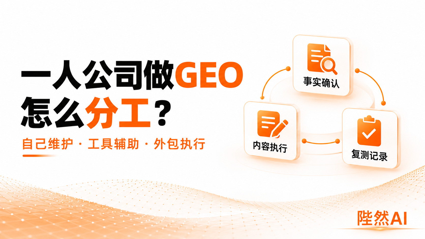 一人公司GEO维护与托管选择指南